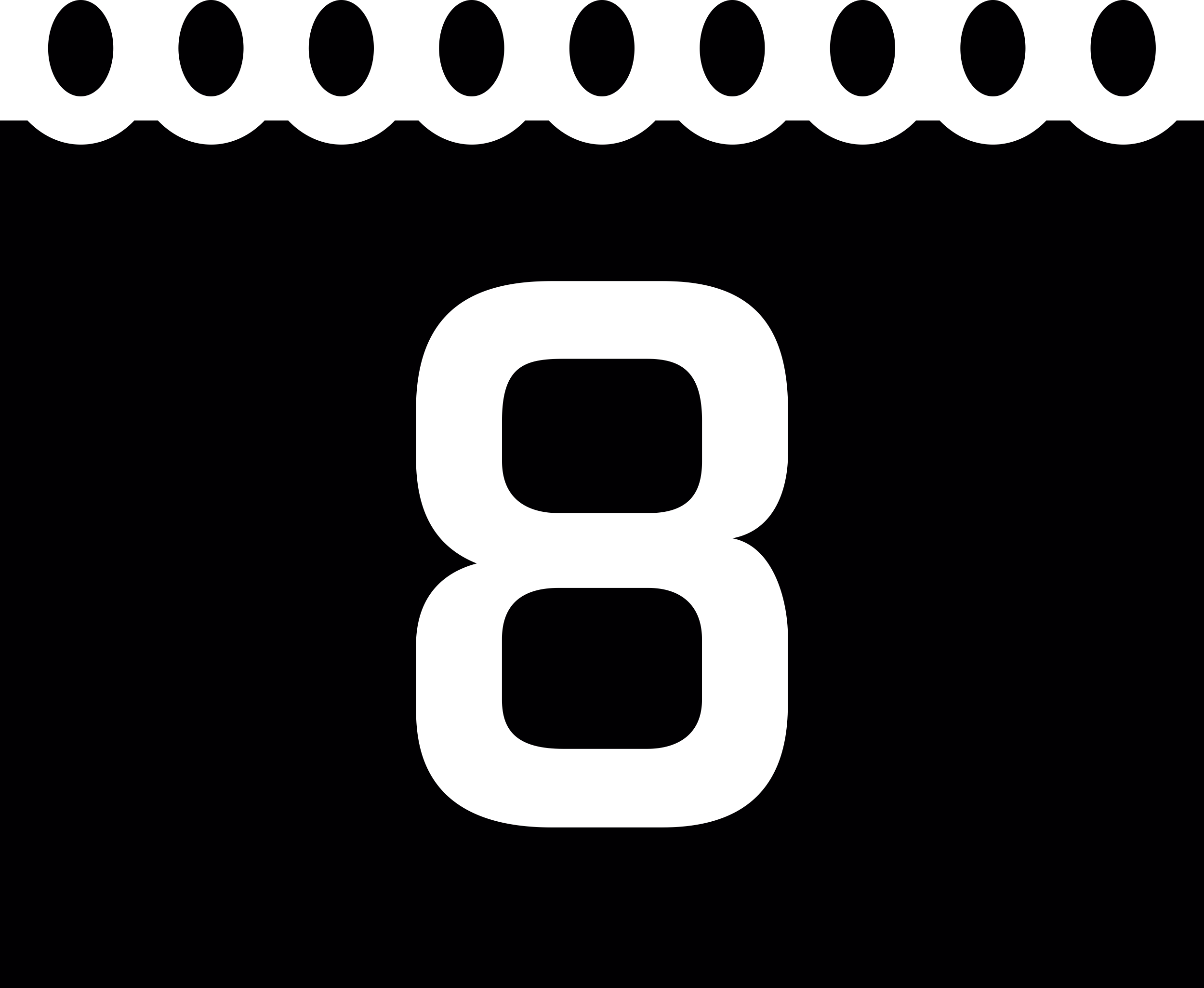Day Eight Calendar Laser Cut Svg File Free Vectors